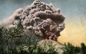 Éruption du Vésuve, Italie, avril 1906 - Unbekannt