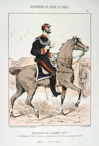 État-major de la Garde nationale, Siège de Paris, Guerre franco-prussienne, 1870-1871 - Unbekannt