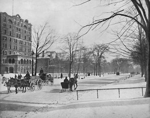 Avenue Euclid, Cleveland, Ohio, vers 1897