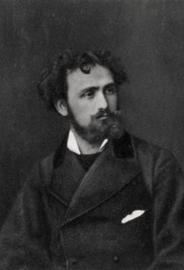 Eugène Delacroix, artiste français, 1854