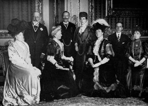 Royauté européenne au château de Windsor, 17 novembre 1907 - Unbekannt