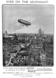 Toujours en ascension - Publicité John Swain & Son, Ltd., 1909 - Unbekannt