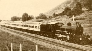 Train express, Bombay, Baroda et Central India Railway - Unbekannt