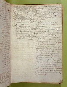 Extrait des registres de la Conciergerie de la condamnation à mort par exécution et brûlage de la marquise de Brinvilliers, avril 1673
