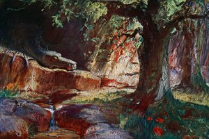 Fafner dans sa caverne, 1906 - Unbekannt
