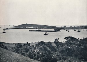Falmouth - Vue générale, depuis Pendennis, 1895 - Unbekannt