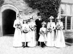 Photo de famille, vers 1882 - Unbekannt