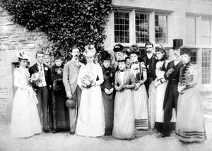 Photo de famille, vers 1882 - Unbekannt