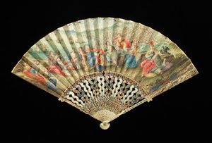Éventail, premier quart du 18ème siècle