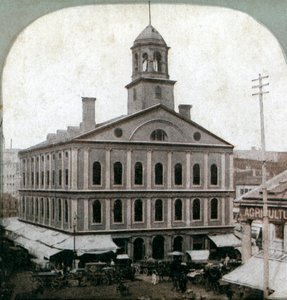 Faneuil Hall, Boston, Massachusetts, États-Unis, fin du 19e siècle - Unbekannt