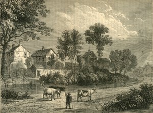 Ferme dans le Regents Park, 1750, vers 1876 - Unbekannt