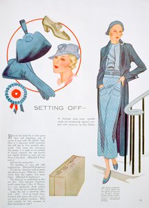 Illustration de mode, 1935