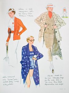 Illustration de mode, 1935
