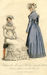 Robes de matin et de promenade à la mode de septembre 1823 - Unbekannt