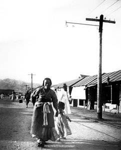 Père et enfant, Séoul, Corée, 1900 - Unbekannt
