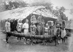 Argent de plumes, apporté à la maison de Forrest à Nelua, 1892 - Unbekannt