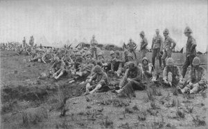 Inspection des pieds à Estcourt, 1902