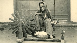 Femme filant, Jaipur - Unbekannt