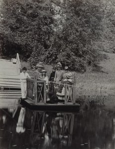 Ferry à la datcha de Pyotr Durnovo à Saint-Pétersbourg, années 1880