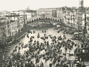 Jour de fête sur le Grand Canal, Venise, Italie - Unbekannt