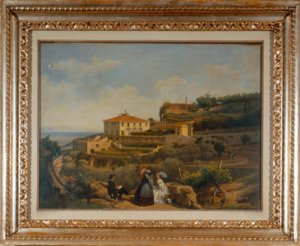 Fiesole, Villa Medici / Peint en 1869 - Unbekannt