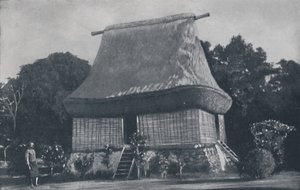 Maison fidjienne, 1924