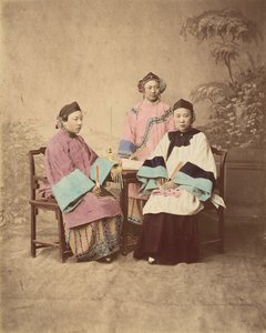 Filles de Lanxchow, années 1870