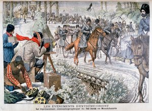 Tournage en Mandchourie pendant la guerre russo-japonaise, 1904