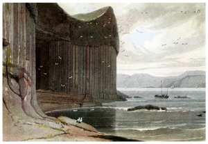 La grotte de Fingal, Staffa, Hébrides extérieures, Écosse, 1814-1956 - Unbekannt