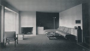 Coin de cheminée par Richard J. Neutra, 1942 - Unbekannt