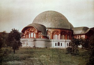 Premier Goetheanum, vue sud de face, Dornach, Suisse, 1922 - Unbekannt