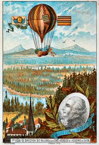 Première tentative de Guyton de Morveau pour diriger un ballon, Dijon, France, 1784 - Unbekannt