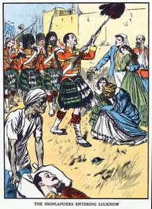 Premier secours de Lucknow, Mutinerie indienne, 25 septembre 1857 - Unbekannt