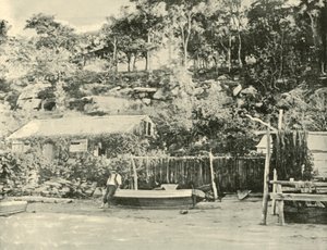 Cabane de pêcheur, Côme, 1901 - Unbekannt