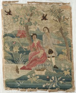 Dame de pêche, 1700s