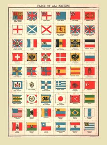 Drapeaux de toutes les nations, 1902 - Unbekannt