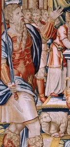 Tapisserie flamande. Série L