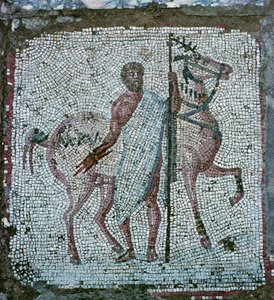 Mosaïque de sol d