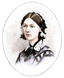 Florence Nightingale 1820-1910, infirmière britannique