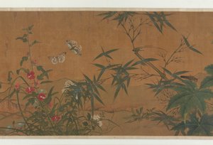 Fleurs, oiseaux et insectes, 15ème siècle - Unbekannt