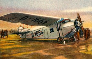 Avion Focke-Wulf A28 Habicht, années 1920, 1932
