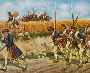 Marche forcée des troupes de Frédéric de Mähren à Küstrin, 1758, 1936 - Unbekannt