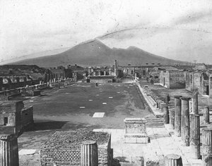 Forum, Pompéi, Italie, fin du XIXe ou début du XXe siècle - Unbekannt