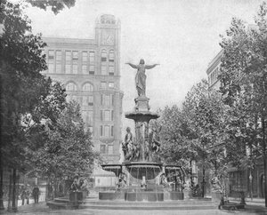 Fountain Square, Cincinnati, Ohio, USA, vers 1900 - Unbekannt