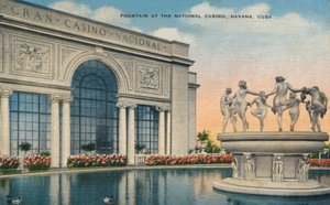 Fontaine au Casino National, La Havane, Cuba, c1910 - Unbekannt
