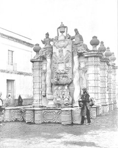 Fontaine des eaux tombantes, Mexico, Mexique, vers 1900 - Unbekannt