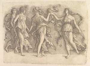 Quatre muses dansantes - Unbekannt
