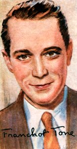 Franchot Tone, acteur américain, 20e siècle - Unbekannt