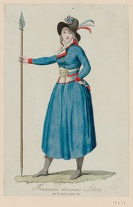 Les Françaises devenues libres. La marche des femmes sur Versailles, 5 octobre 1789 - Unbekannt