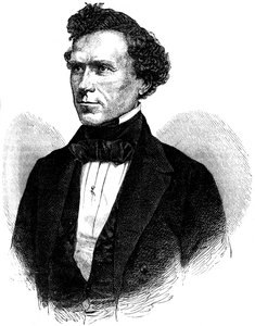Franklin Pierce, 14e président des États-Unis, vers 1880 - Unbekannt